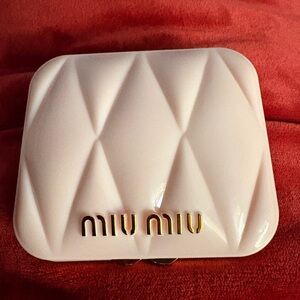 Miu Miu Pink Women's mirror, New with dust bag.